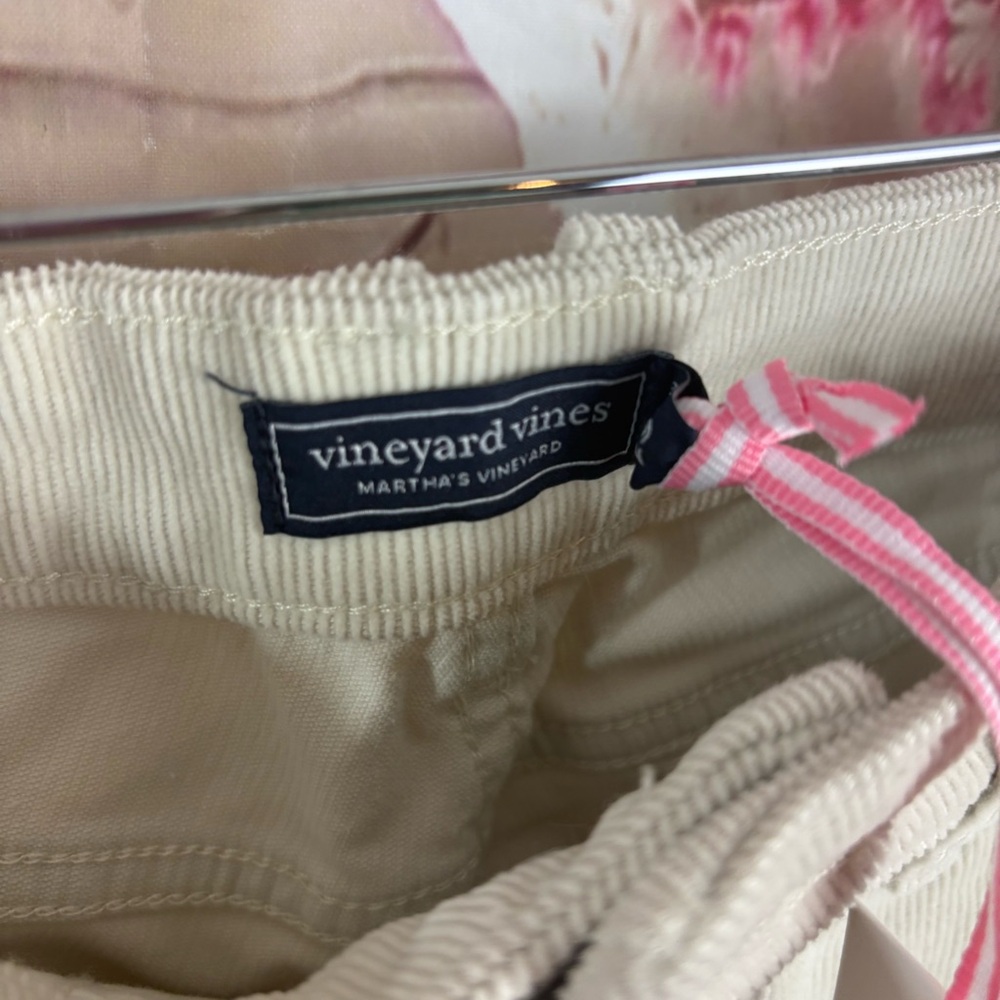 NEW Vineyard Vines Cream Kick Flare High-Rise Jeans - Picture 10 of 10